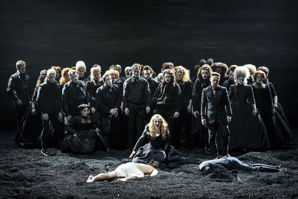 SAUL_Glyndebourne, Director; Barrie Kosky, Saul; Christopher Purves, David; Iestyn Davies, Merab; Lucy Crowe, Michal; Sophie Bevan, Jonathan; Paul Appleby, High Priest; Benjamin Hulett, Witch of Endor; John Graham_Hall,