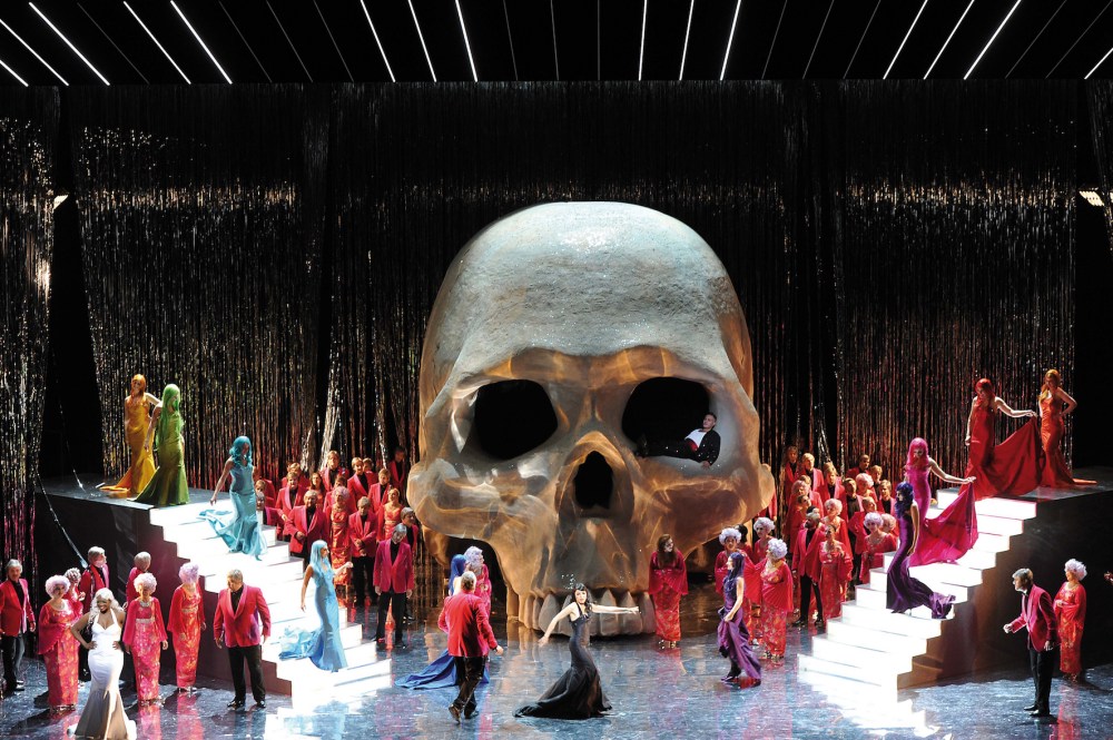 Mefistofele - Pfingstfestspiele Baden-Baden 2016 - Erwin Schrott (Mefistofele), Charles Castronovo (Faust), Alex Penda (Margherita), Angel Joy Blue (Elena), Philharmonia Chor Wien, Münchner Philharmoniker, Stefan Soltész (Dirigent)