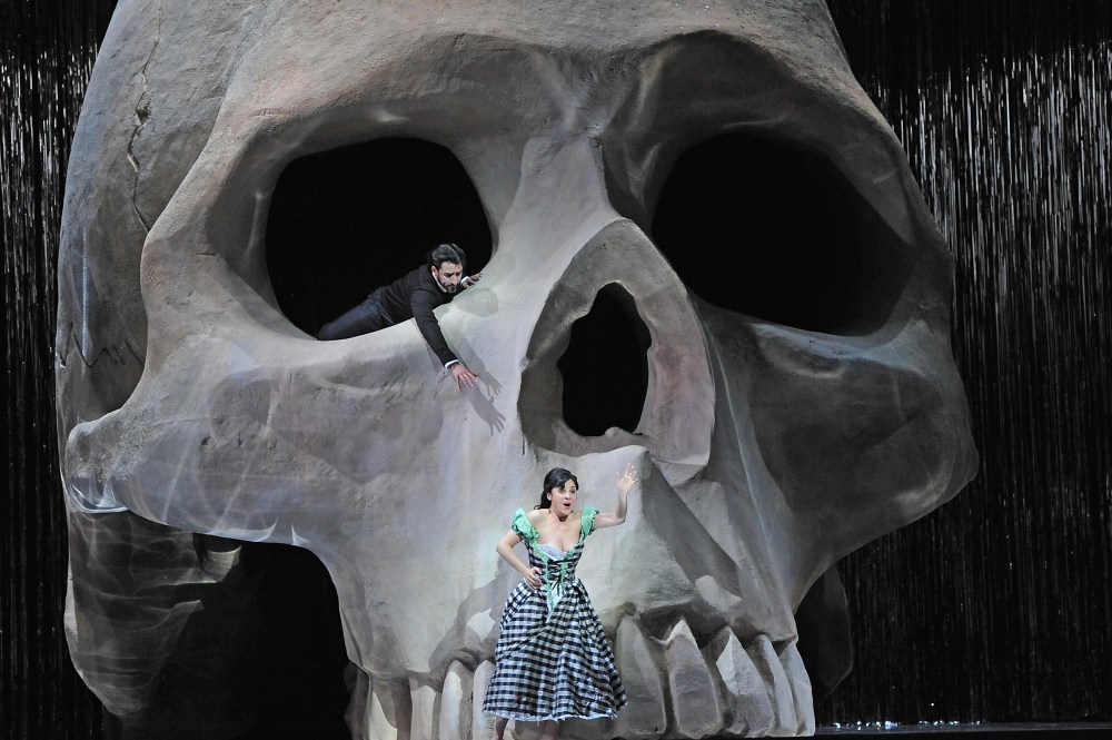 Mefistofele - Pfingstfestspiele Baden-Baden 2016 - Erwin Schrott (Mefistofele), Charles Castronovo (Faust), Alex Penda (Margherita), Angel Joy Blue (Elena), Philharmonia Chor Wien, Münchner Philharmoniker, Stefan Soltész (Dirigent)